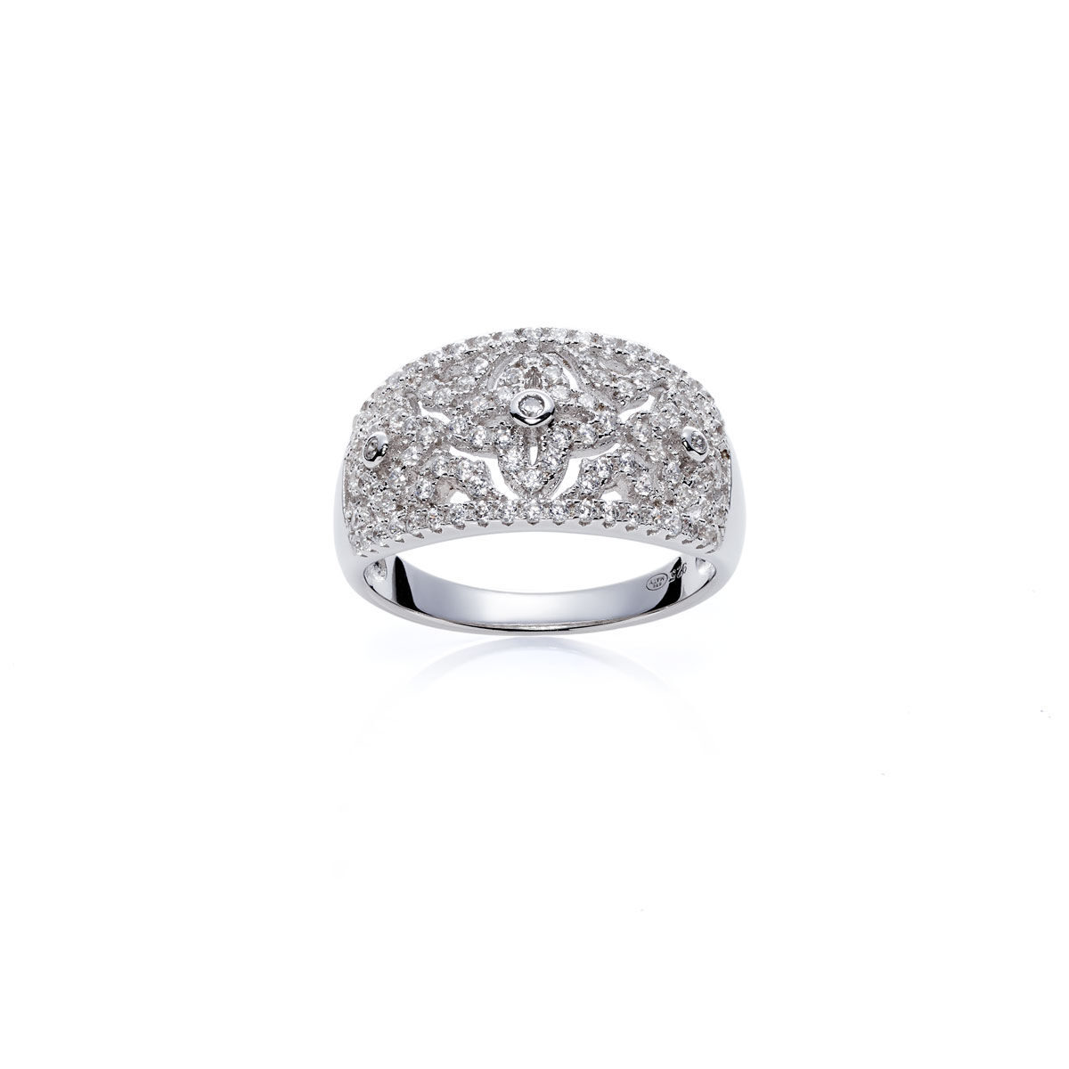 MATY Bague argent 925 zirconias- MATY