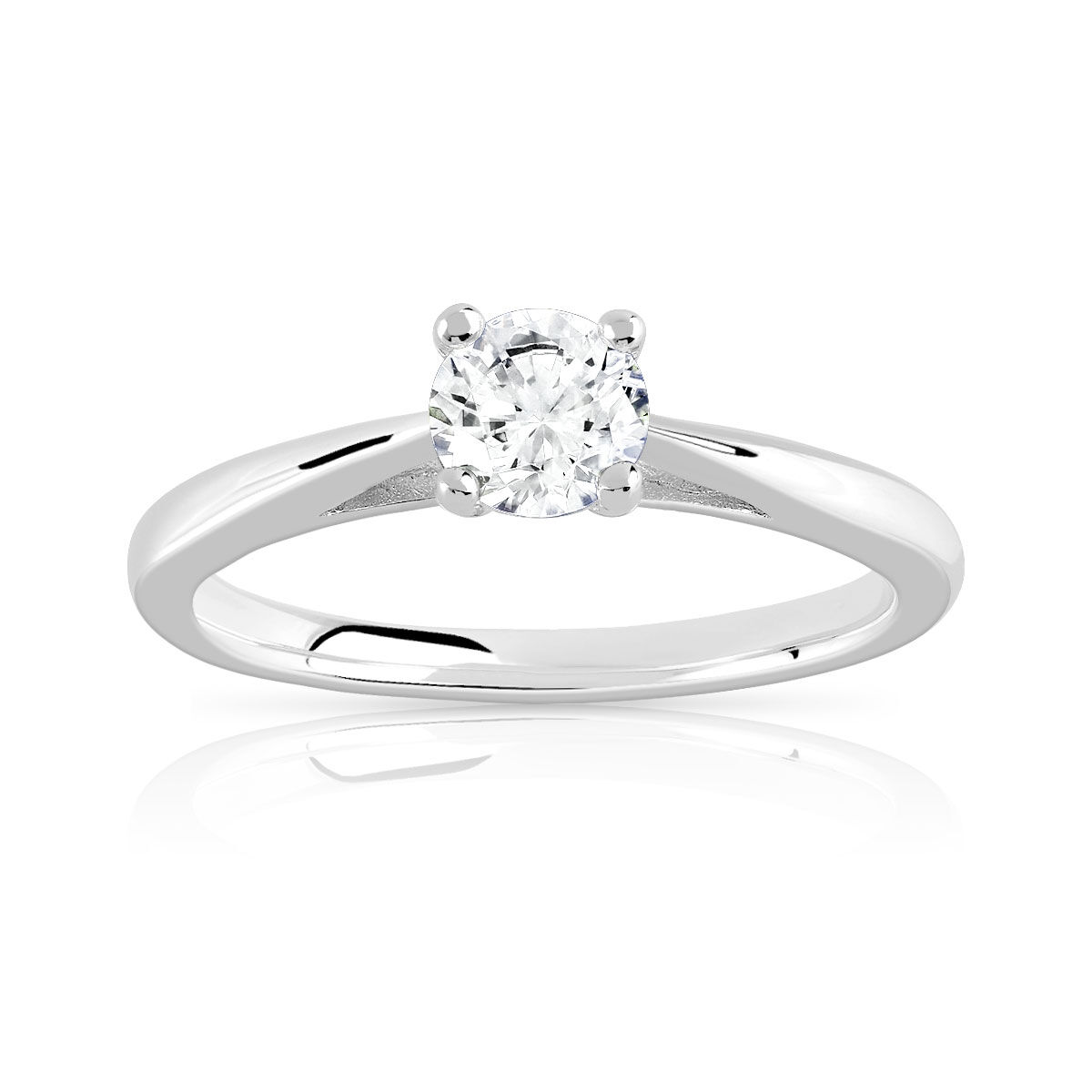 MATY Solitaire argent 925 zirconia- MATY