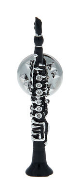Art of Music Pin Clarinet Black Rhodiniert