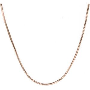 Firetti Edelstahlkette »Schmuck Geschenk, Schlangenkettengliederung, 1,5 mm... roségoldfarben Größe 50