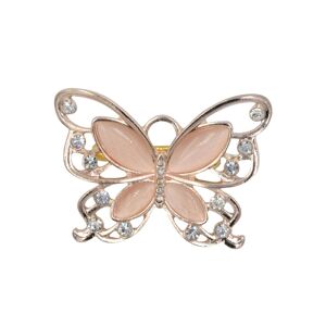 Firetti Brosche »Schmuck Geschenk Ansteckschmuck Schmetterling« rosa Größe