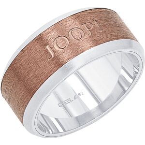 JOOP! Fingerring »2038041/-42/-44/-46« edelstahlfarben-braun Größe 66