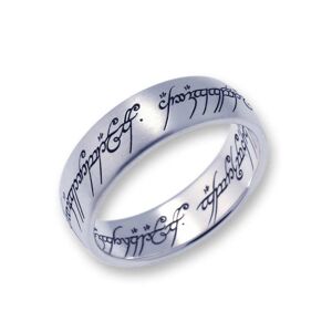 Der Herr der Ringe Fingerring »Der Eine Ring - Edelstahl, 10004022«, Made in... edelstahlfarben Größe 60