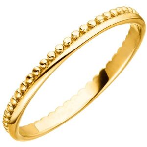 Purelei Fingerring »Schmuck Geschenk Malihini Coin Ring« gelbgoldfarben Größe 54