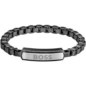 Boss Armband »DEVON, 1580596M, 1580597M, 1580598M« schwarz-edelstahlfarben Größe M