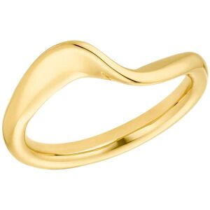 s.Oliver Fingerring »Wellen-Design, 2037964/-65/-66/-67« gelbgoldfarben Größe 58