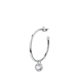 La Petite Story - Ohrringe, Exigo Single Earring, 30mm, Silber