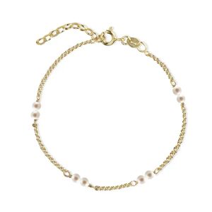 Jeberg Jewellery - Armkette Mit Perle, Rituals Collection, 16+3cm, Gold