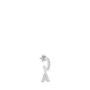 La Petite Story - Einzelohrstecker, Single Earrings, One Size, Silber