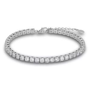 L'Atelier Sterling Silver 925 - Armband, 17cm, Silber