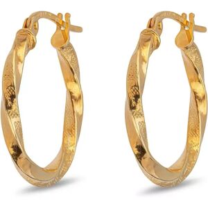 L' Atelier Gold 18 Karat By Manor - Ohrringe, One Size, Gelbgold