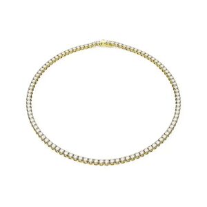 Swarovski - Halskette, Matrix, 41cm, Goldfarben
