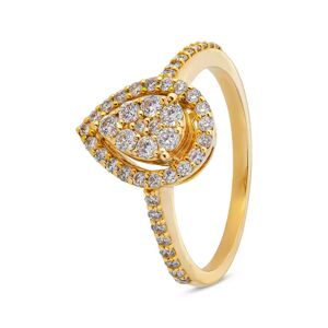 Zen Diamond - Ring, 54, Gelbgold