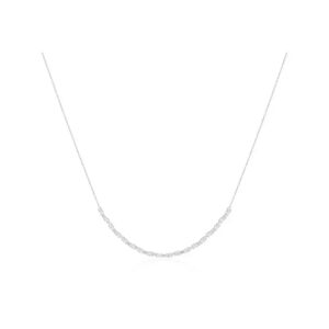 Sif Jakobs - Halskette, Ellera Ovale, 42+3cm, Silber