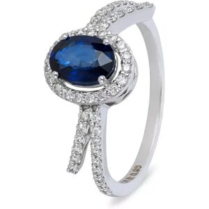 Zen Diamond - Ring, 52, Weissgold