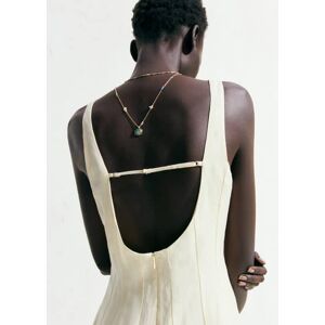 Mango 2er-Set Kombinierte Halsketten - Gold - U - weiblich