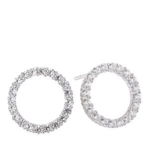 Sif Jakobs Jewellery Armbanduhr - Biella Uno  Earrings - Gr. unisize - in Silber - für Damen