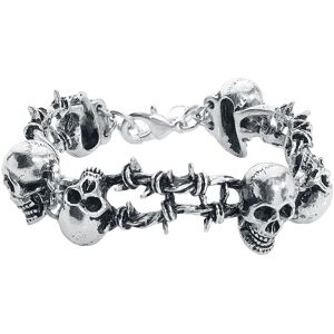 Alchemy Gothic - Gothic Armband - No Man's Land - für Herren - silberfarben