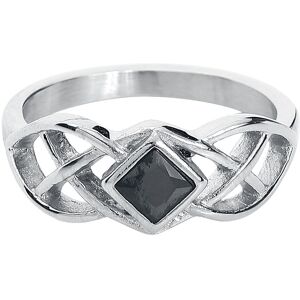 etNox - Gothic Ring - Keltischer Knoten - für Damen - silberfarben