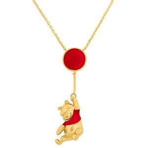 Winnie The Pooh - Disney Halskette - Balloon Winnie - für Damen - goldfarben