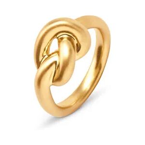 Tchibo - Ring »Knot« - Gold - Gr.: 20 Messing  20 female