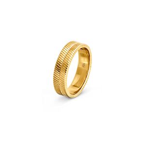 Tchibo - 925 Silber Ring Heringbone - Gold - Gr.: 17 925 Silber, vergoldet  17 female