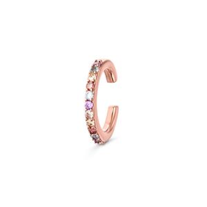 Tchibo - 925 Silber Earcuff Multicolor - Gold 925 Silber, rosévergoldet Zirkonia   female