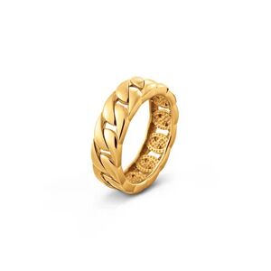 Tchibo - Ring - Gold - Gr.: 19 Messing  19 female
