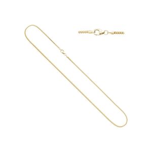 Goldkette JOBO Halsketten Gr. Gelbgold 585, Länge: 45 cm, gelb (gelbgold 585) Damen Goldketten Bingokette 585 Gold 45 cm 1,5 mm