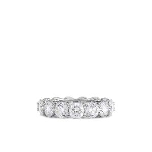 De Beers Jewellers Platinum DB Classic Full Eternity 0,4ct Ring mit Diamanten - Silber 52 Female