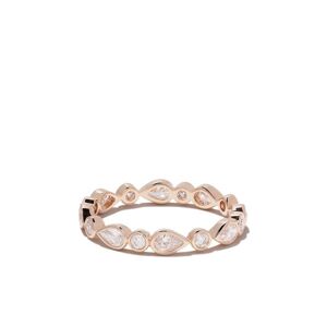 De Beers Jewellers 18kt 'Petal' Rotgoldring mit Diamanten - ROSE GOLD 50/48/46/55/54/57/60/49/52/58/51 Female