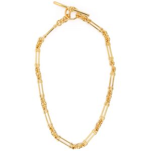Saint Laurent Halskette mit Knebelverschluss - Gold M Female