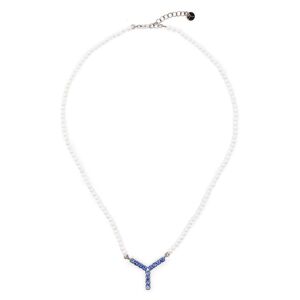 Pro-Ject Y/Project Y Halskette mit Kristallen - Silber Einheitsgröße Female