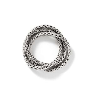 John Hardy Classic Chain Ring 2,5mm - Silber 6/7/8/9/10/11/12 Unisex