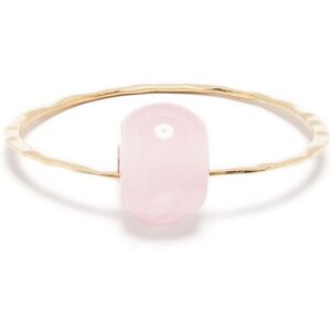 Jil Sander Armband mit Steinanhänger - Gold M/L Female