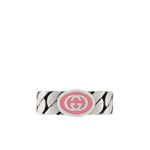 Gucci Emaillierter Ring mit GG - 5620 Undefined 8/9/10/11/12/13/14/15/16/17/18/19 Female