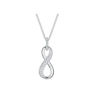 Elli Infinity For Ever Symbol Zirkonia 925 Silber Ketten Damen