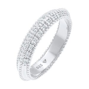 Elli DIAMONDS Verlobung Diamant (0.12 ct.) 925er Sterling Silber Ringe Damen