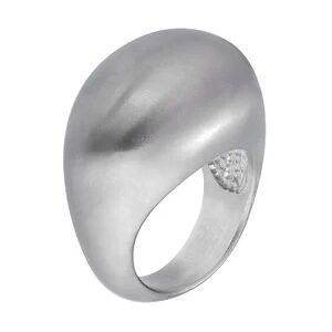 Pippa & Jean Pippa&Jean Ring Edelstahl in Silber Ringe Damen