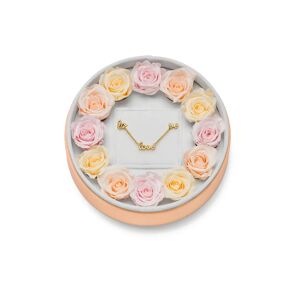 Faye Love Rosebox Round 18k Gold Plated