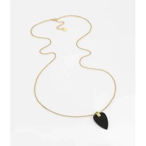 Zag Bijoux lange Kette Victoria onyx black/gold 75+5 cm