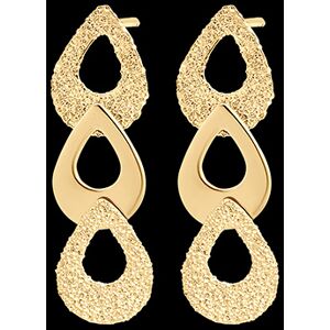 Edenly Ohrstecker Frische - Trio Pira - 9 Karat Gelbgold