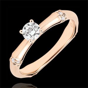 Edenly Verlobungsring Heiliger Urwald - 0.2 Karat Diamant - 9 Karat RosÃ©gold