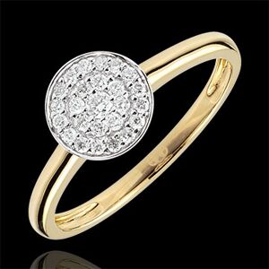 Edenly Ring Wertvolle Konstellation Bicolor