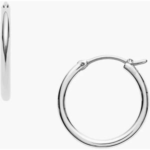 Fossil Outlet Ohrringe Hoops - Silber - Female - Silber