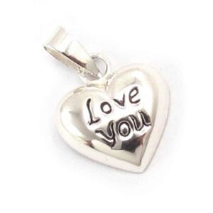 Les Trésors De Lily [C7517] - Pendentif Argent 'Love You'