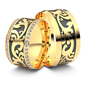 Juwelier-Schmuck Trauringe Rheda 750er Gelbgold - 3825