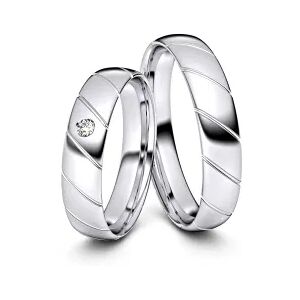 Juwelier-Schmuck Partnerringe / Freundschaftsringe Geldern 925er Silber - 5420