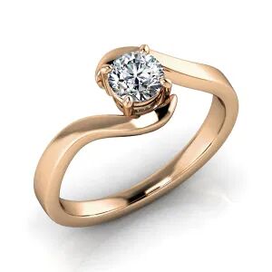 Juwelier-Schmuck Verlobungsring VR10 333er Roségold - 8255