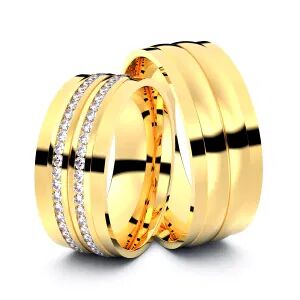 Juwelier-Schmuck Trauringe Stassfurt 750er Gelbgold - 8980